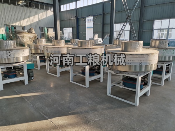 80型电动石磨面粉机